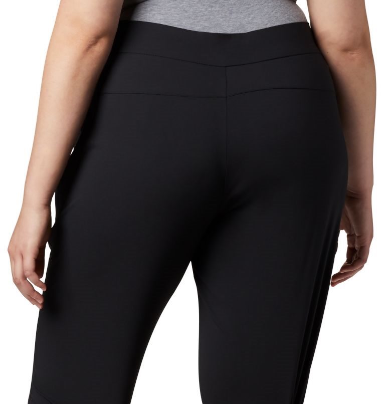 Pantaloni Sport Columbia Anytime Casual Capris Dama Negrii | Plus Size YLZS87A09